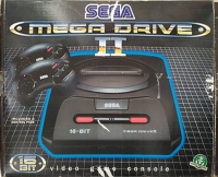 Sega Mega Drive II (includes 2 Control Pads / Printed in Hong Kong) [IT] Box Art