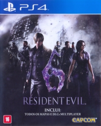 Resident Evil 6 (large UPC digits) Box Art