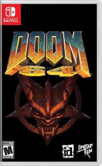 Doom 64 (black cover) Box Art