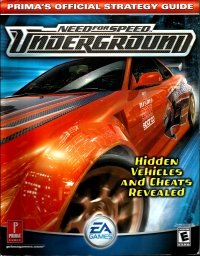 Need for Speed: Underground: Prima's Official Strategy Guide Box Art