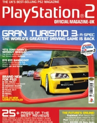 PlayStation 2 Official Magazine-UK July 2001 Box Art