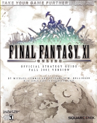 Final Fantasy XI Official Strategy Guide: Fall 2003 Version Box Art