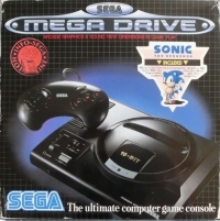 Sega Mega Drive - Sonic the Hedgehog (Info-Sega Hot-Line / Included) Box Art
