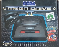 Sega Mega Drive II - Sonic the Hedgehog 2 (Includes 2 Control Pads) [IT] Box Art