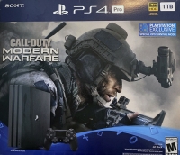 Sony PlayStation 4 Pro CUH-7215B - Call of Duty: Modern Warfare Box Art