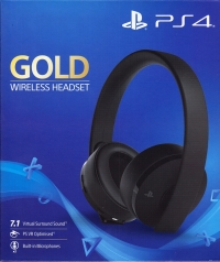 Sony Gold Wireless Headset Box Art