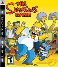 Simpsons Game, The (Medal of Homer Poster) Box Art
