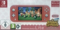 Nintendo Switch Lite - Animal Crossing: New Horizons (Coral) Box Art