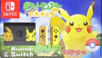 Nintendo Switch - Pocket Monster: Let's Go! Pikachu Set Box Art