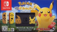 Nintendo Switch - Pikachu & Eevee Edition (Pokémon: Let's Go, Pikachu!) [EU] Box Art
