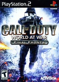 Call of Duty: World at War: Final Fronts Box Art
