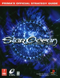 Star Ocean: The Second Story - Prima's Official Strategy Guide Box Art