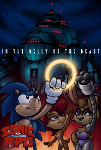 Sonic the Hedgehog RPG: In The Belly Of The Beast Box Art