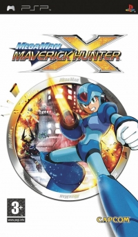 Mega Man Maverick Hunter X Box Art