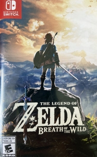 Legend of Zelda, The: Breath of the Wild (105211B) Box Art