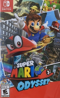 Super Mario Odyssey (105882B) Box Art