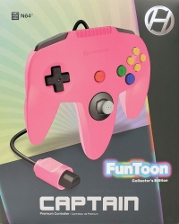Hyperkin Captain Premium Controller - FunToon Collector's Edition (pink) Box Art