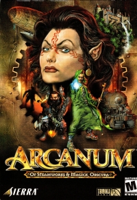 Arcanum: Of Steamworks and Magick Obscura (small box) Box Art
