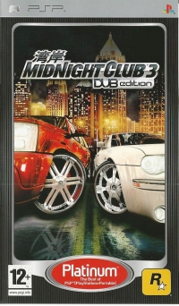 Midnight Club 3: Dub Edition - Platinum Box Art