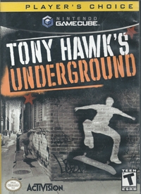 Tony Hawk's Underground - Player's Choice Box Art