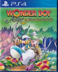 Wonder Boy: Asha in Monster World (forest cover) Box Art