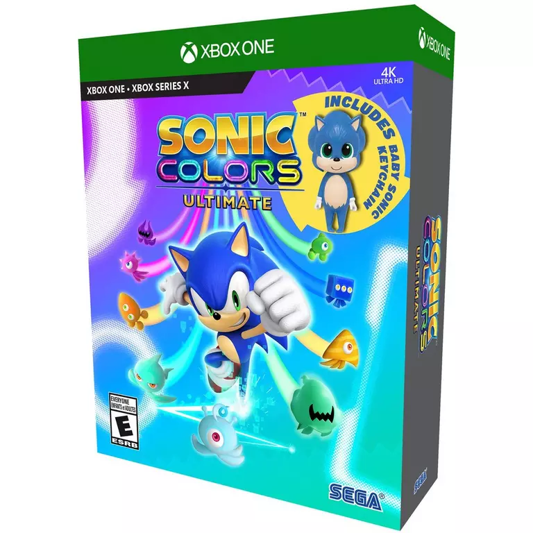 Sonic Colors: Ultimate (Baby Sonic Keychain) Box Art
