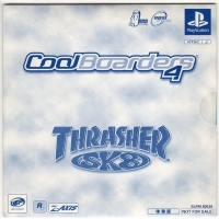 Cool Boarders 4 / Thrasher SK8 Taikenban Box Art