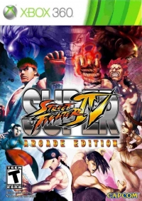 Super Street Fighter IV: Arcade Edition Box Art