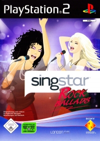 SingStar Rock Ballads [DE] Box Art