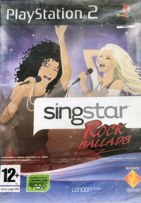 SingStar Rock Ballads [ES] Box Art