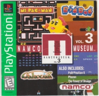 Namco Museum Vol. 3 - Greatest Hits Box Art