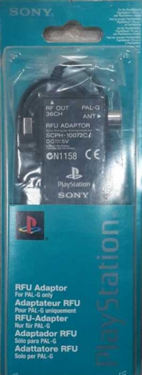 Sony RFU Adaptor SCPH-10072 C Box Art
