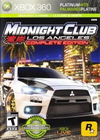 Midnight Club: Los Angeles - Complete Edition - Platinum Hits [CA] Box Art