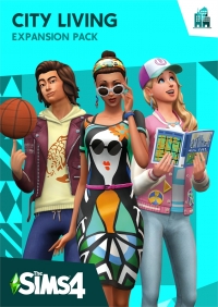 Sims 4, The: City Living Box Art
