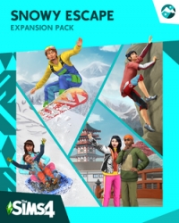 Sims 4, The: Snowy Escape Box Art