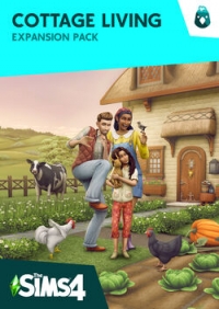 Sims 4, The: Cottage Living Box Art