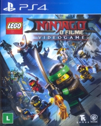 Lego Ninjago O Filme Videogame Box Art