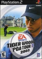Tiger Woods PGA Tour 2003 Box Art