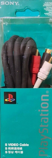Sony S Video Cable SCPH-10060 G Box Art
