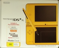 Nintendo DSi XL (Yellow) [AU] Box Art