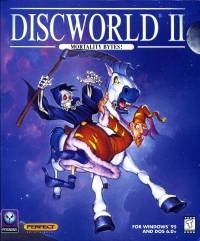 Discworld II: Mortality Bytes! Box Art