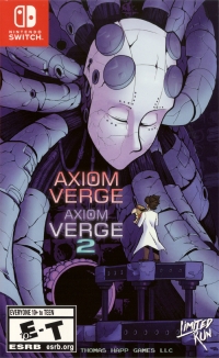 Axiom Verge & Axiom Verge 2 (illustration cover) Box Art