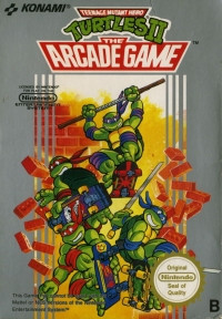 Teenage Mutant Hero Turtles II: The Arcade Game [DE] Box Art