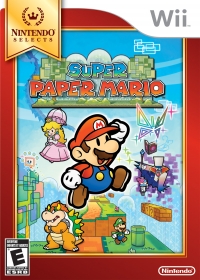 Super Paper Mario - Nintendo Selects (75193A) Box Art