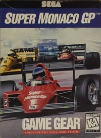 Super Monaco GP (ESRB) Box Art