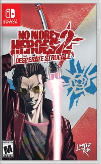 No More Heroes 2: Desperate Struggle (flag cover) Box Art