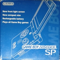 Nintendo Game Boy Advance SP (Cobalt Blue) [JP] Box Art