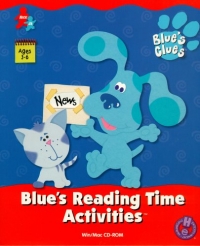 Blue's Clues Blue's Reading Time Activities Box Art