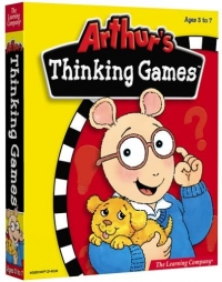 Arthur's Thinking Games Box Art