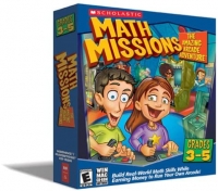Math Missions: The Amazing Arcade Adventure Grades 3-5 Box Art